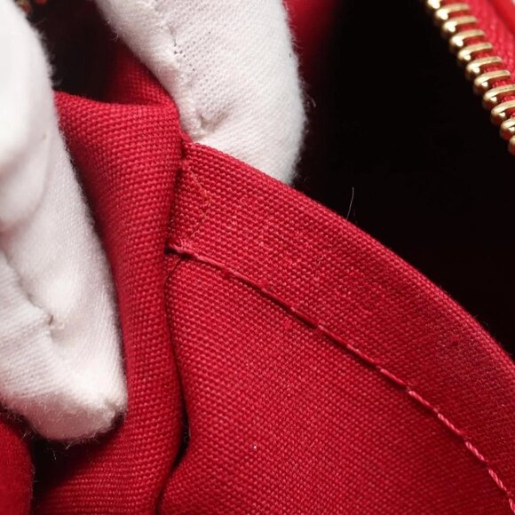 LOUIS VUITTON Monogram Vernis Bellevue PM Bag Pomme D'amour M93583 Auth 121048 - Picture 12 of 16